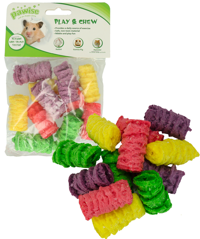 Knaagsnacks & kauwspeeltjes
