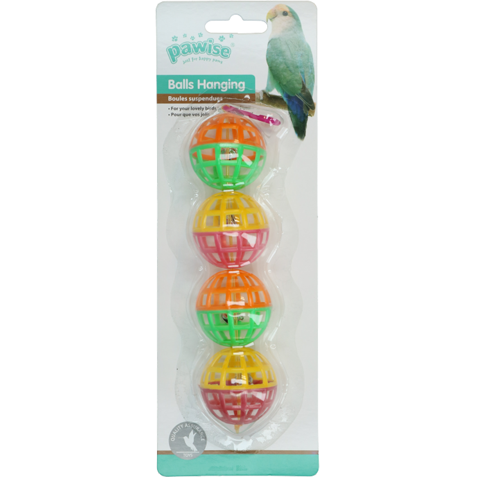 Speelballen vogel