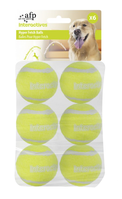 
  AFP Interactives - Hyper Fetch Super Bounce Tennis Ball (6-pack) - artikelnummer AFPH03198
