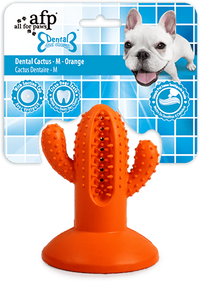AFP Dental Chews - Dental Cactus M Oranje
