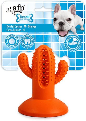 
  AFP Dental Chews - Dental Cactus M Oranje - artikelnummer AFPH04197
