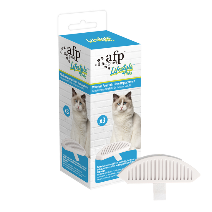 
  AFP Lifestyle 4 Pets Wireless Fountain Filter Replacement 3 pack - artikelnummer AFPH05755A
