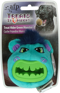 AFP Treats In "V" Hiders - Treat Hider Small Groen Monster