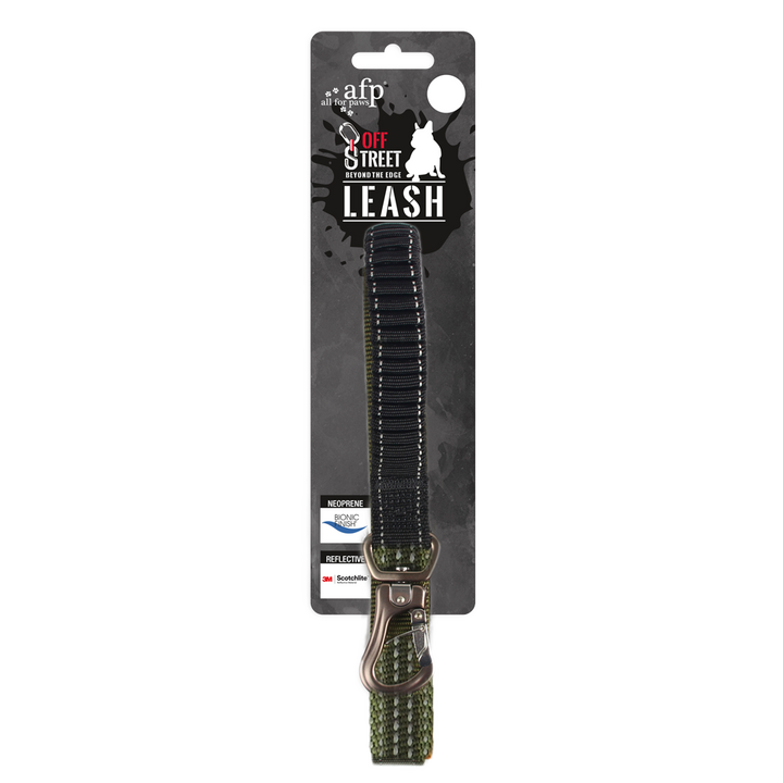 
  AFP Off Street - Dog Leash Olijfgroen S - artikelnummer AFPH07013
