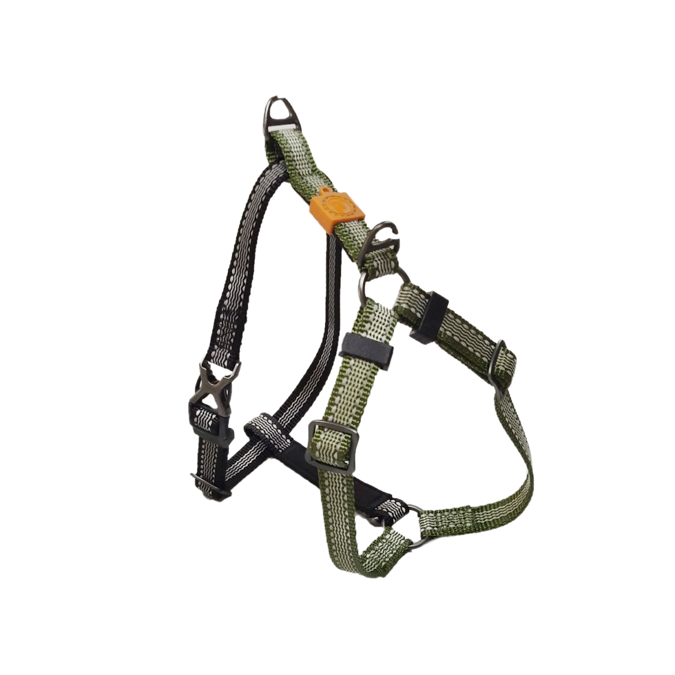 AFP Off Street - Dog Non-Pull Harness Olijfgroen L