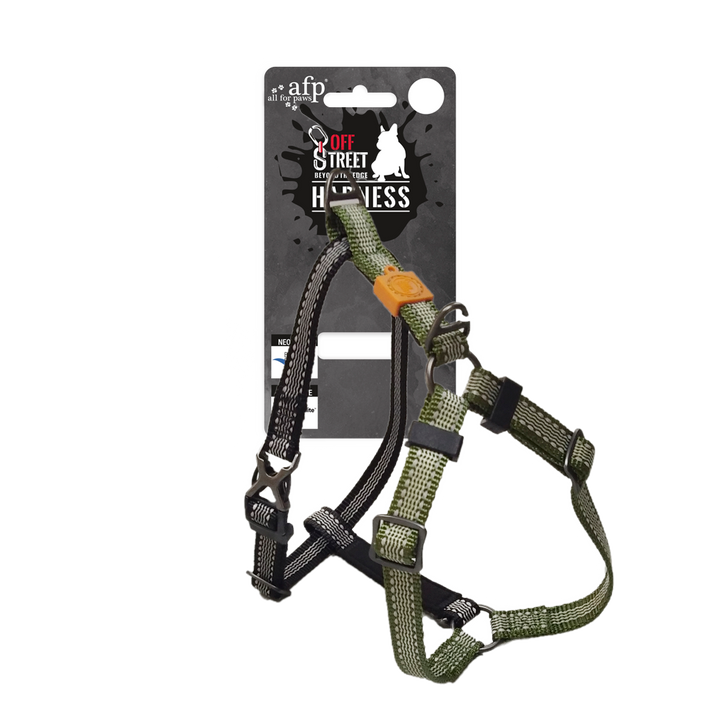 
  AFP Off Street - Dog Non-Pull Harness Olijfgroen XL - artikelnummer AFPH07018
