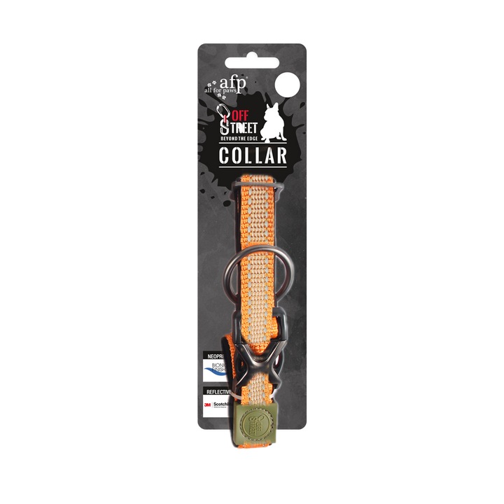 
  AFP Off Street - Dog Collar Mandarijn M - artikelnummer AFPH07021
