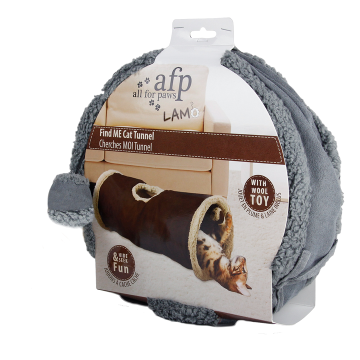 
  AFP Lambswool - Find Me Cat Tunnel - artikelnummer AFPK02113
