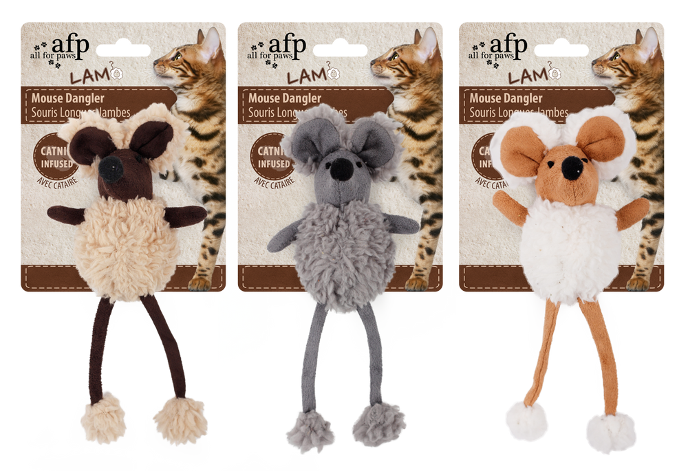 AFP Lambswool - Mouse Dangler