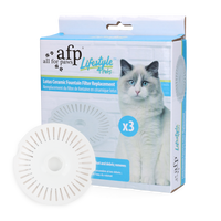 AFP Lifestyle 4 Pets - Lotus Ceramic Fountain Filter Replacement 3 st