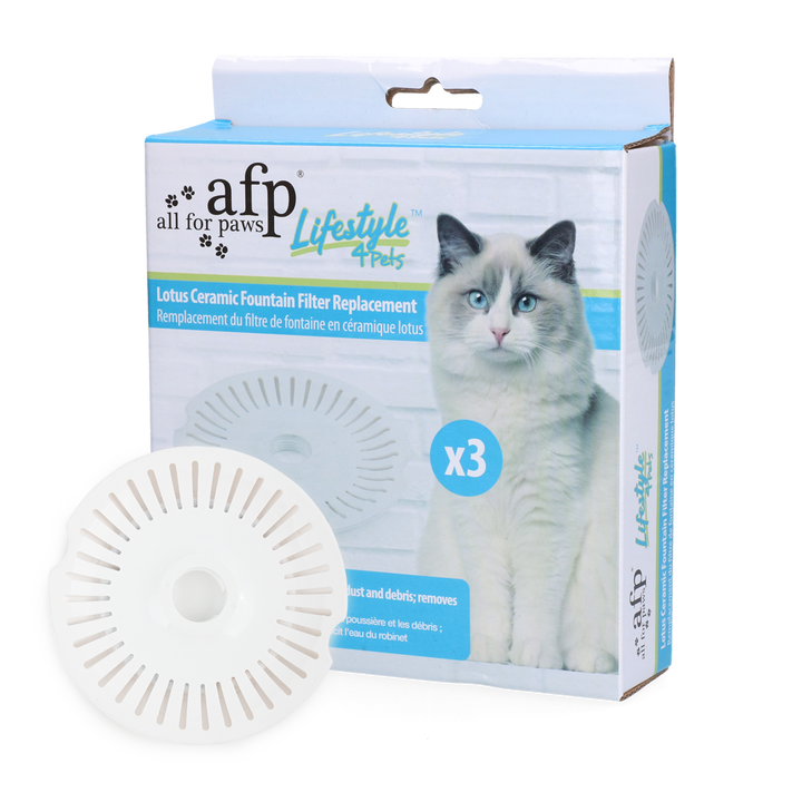 
  AFP Lifestyle 4 Pets - Lotus Ceramic Fountain Filter Replacement 3 st - artikelnummer AFPK05758
