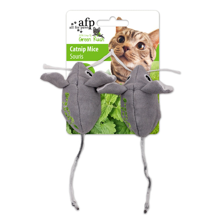 
  AFP Green Rush - Catnip Mice (2-Pack) - artikelnummer AFPK2421
