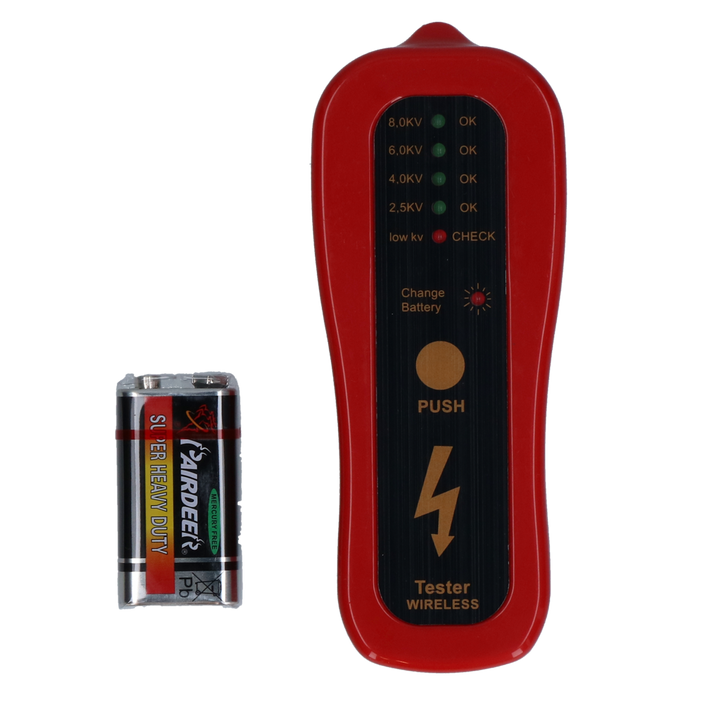 
  Afrasteringstester met LED-display - artikelnummer AFRA044664

