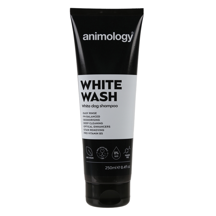 
  Animology White Wash Dog Shampoo 250 ml - artikelnummer ANIM5011
