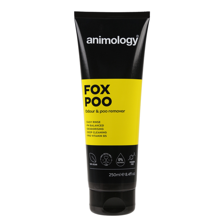 
  Animology Fox Poo Dog Shampoo 250 ml - artikelnummer ANIM5014
