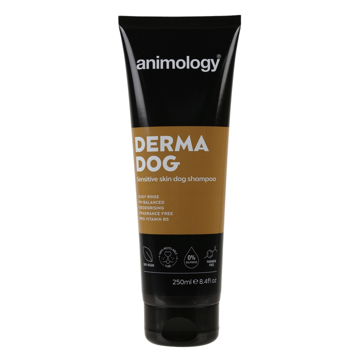 
  Animology Derma Dog Sensitive Skin Dog Shampoo 250 ml - artikelnummer ANIM5016
