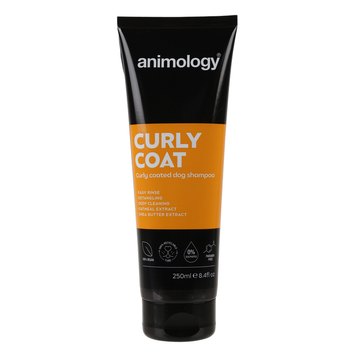 
  Animology Curly Coat Dog Shampoo 250 ml - artikelnummer ANIM5018
