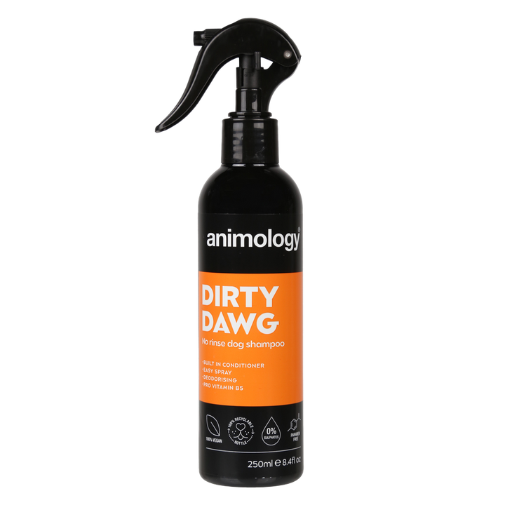 
  Animology Dirty Dawg No Rinse Dog Shampoo 250 ml - artikelnummer ANIM5050
