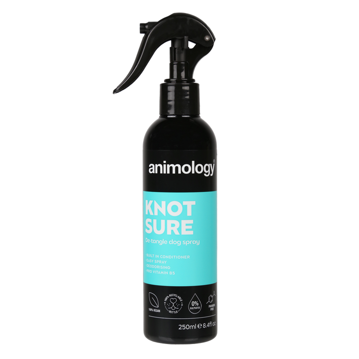 
  Animology Knot Sure De-Tangle Dog Spray 250 ml - artikelnummer ANIM5054
