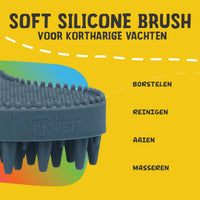 Excellent Pets Soft Silicone Brush Kort haar