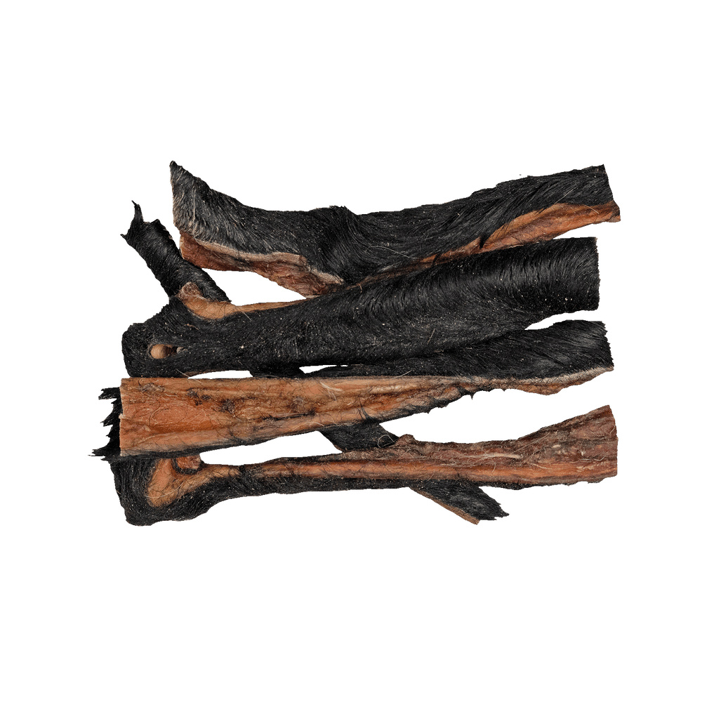 Braaaf Butchery Snacks Runderkophuid met haar 150 g