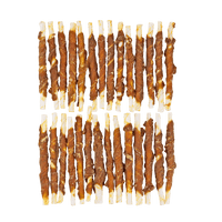 Braaaf Rawhide Roll Sticks Eend - 30 st.