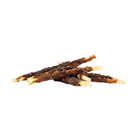 Braaaf Rawhide Roll Sticks Eend - 8 st.