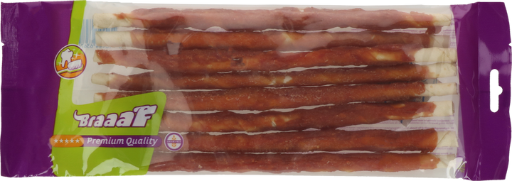 
  Braaaf Rawhide Twister Eend (8 st.) - 25 cm - artikelnummer BRAA400609
