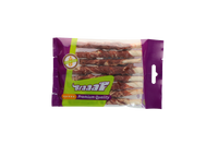 Braaaf Rawhide Roll Sticks Lam & Vis - 8 st.