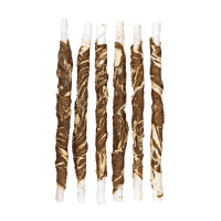 Braaaf Rawhide Twister Lam & Vis (6 st.) - 21 cm