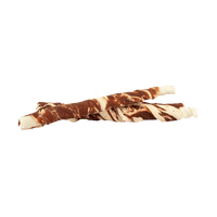 Braaaf Rawhide Twister Rund & Vis (3 st.) - 21 cm