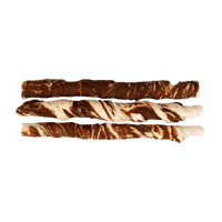 Braaaf Rawhide Twister Rund & Vis (3 st.) - 21 cm