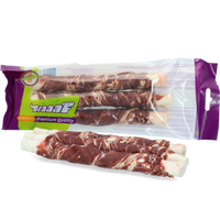 Braaaf Rawhide Twister Lam & Vis (3 st.) - 21 cm