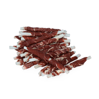 Braaaf Rawhide Roll Sticks Rund & Vis - 25 st.