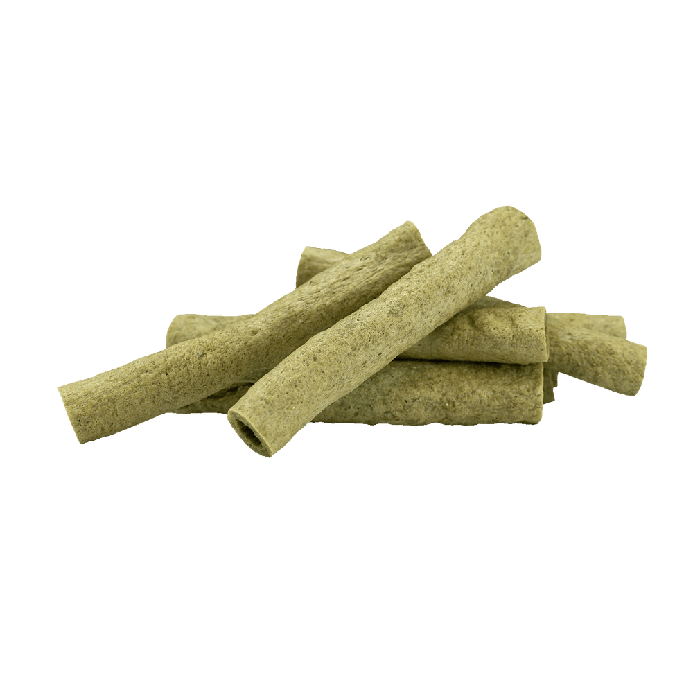Braaaf Vegan Snack Spinazie Stick - 12 cm