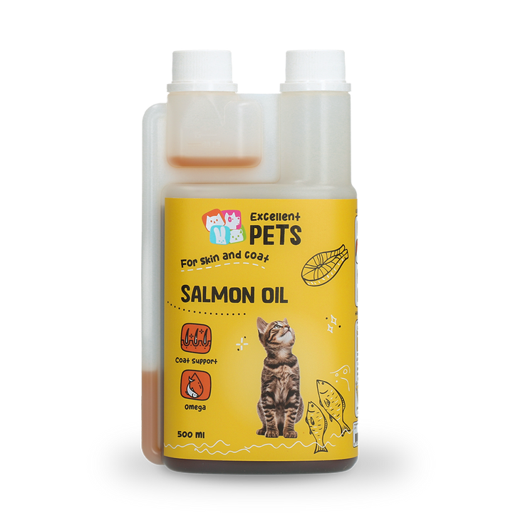 
  Excellent Pets Cat Salmon Oil 500 ml - artikelnummer CATF0500
