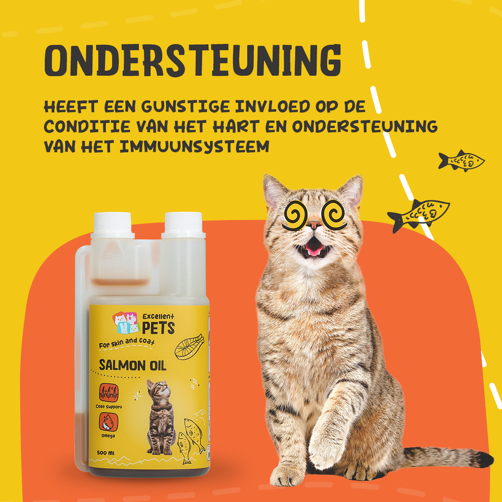 Excellent Pets Cat Salmon Oil 500 ml