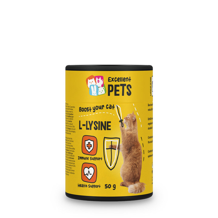 
  Excellent Pets L-Lysine 50 g - artikelnummer CATL001
