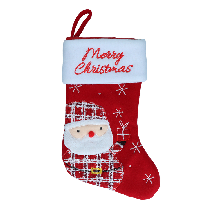 
  Kerstsokken Christmas Stocking Wooly Santa - artikelnummer CHRI0002
