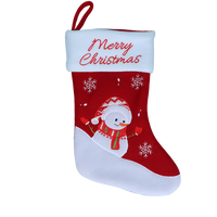 Kerstsokken Christmas Stocking Snowman