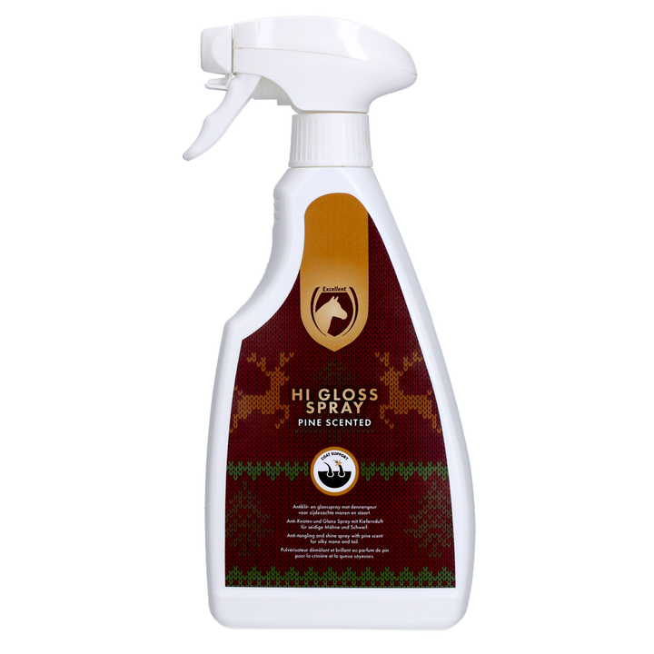 
  Excellent Horse Christmas Hi Gloss Spray 500 ml - artikelnummer CHRI0426
