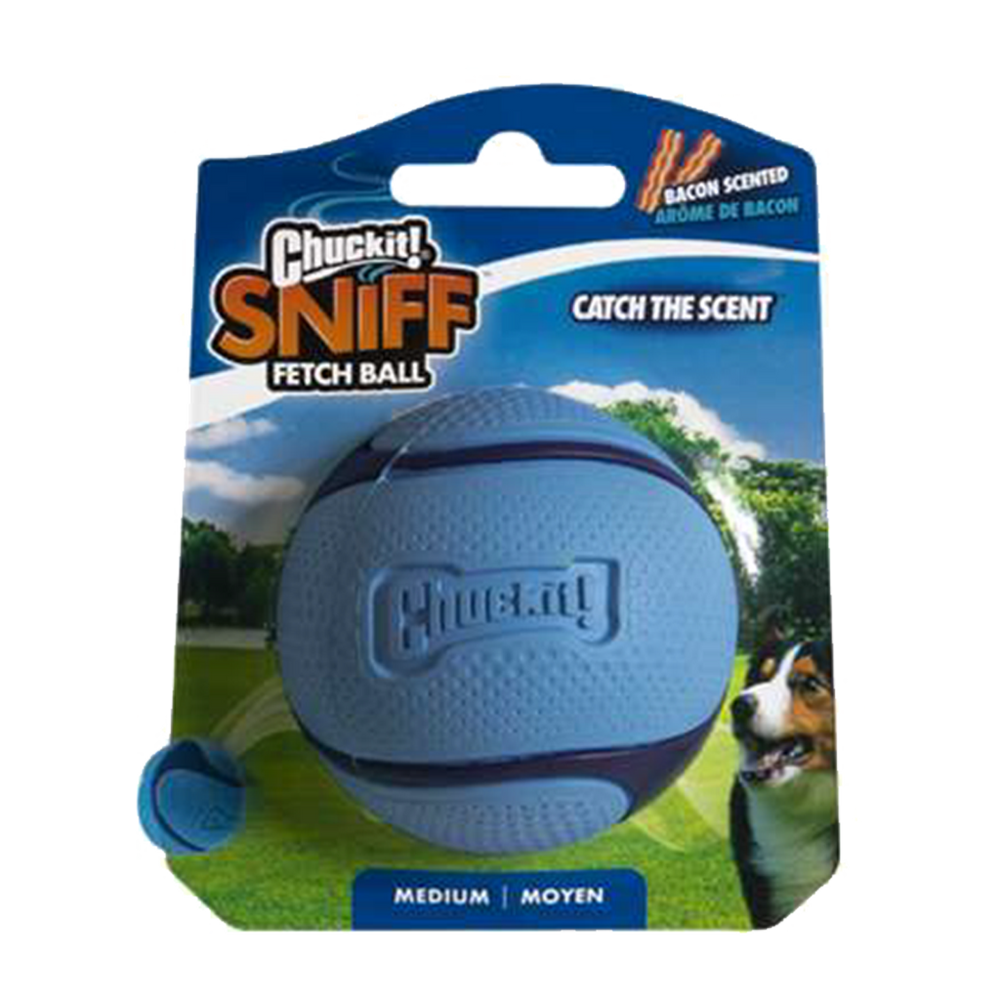 Chuckit! Sniff Fetch Ball Bacon M