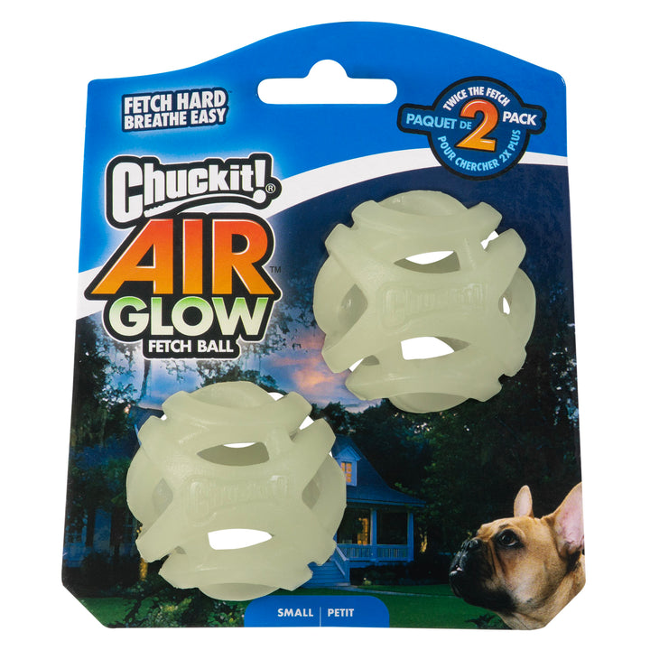 
  Chuckit! Air Glow Fetch Ball S (2-pack) - artikelnummer CHUC36188
