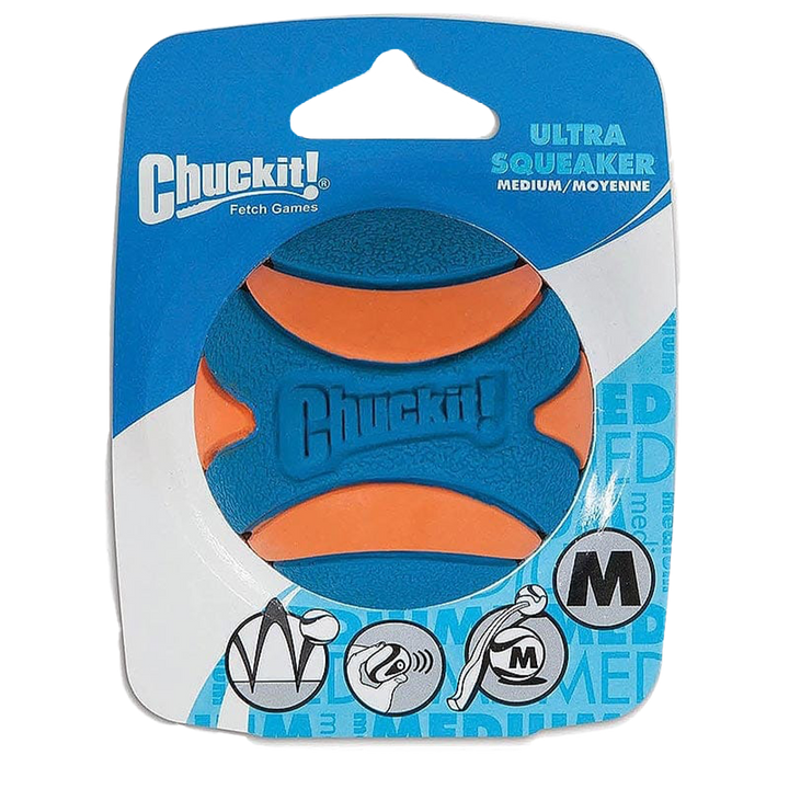 
  Chuckit! Ultra Squeaker Ball M (1-pack) - artikelnummer CHUC52068
