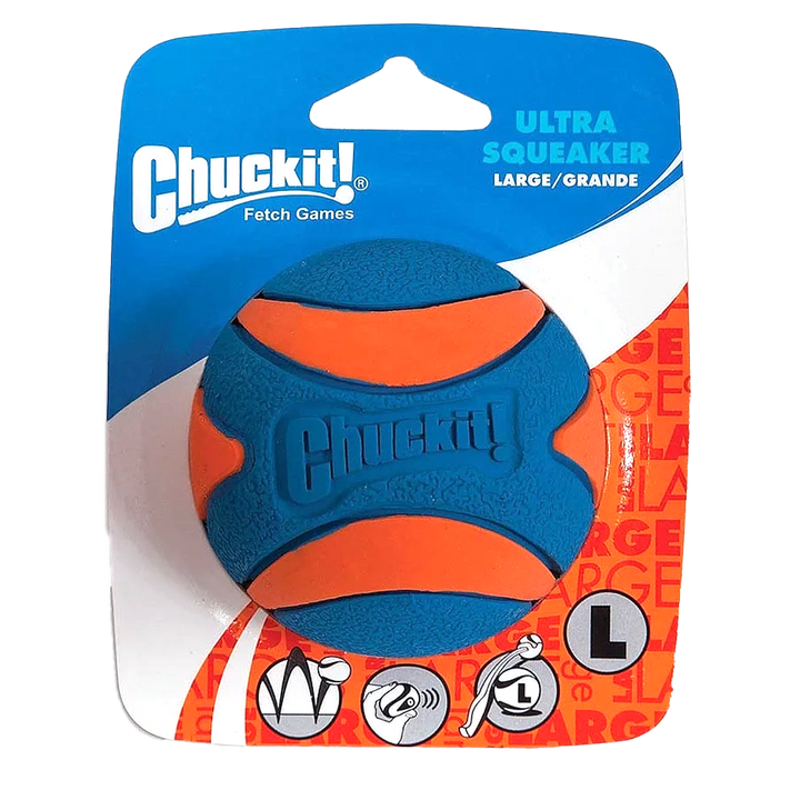
  Chuckit! Ultra Squeaker Ball L (1-pack) - artikelnummer CHUC52069
