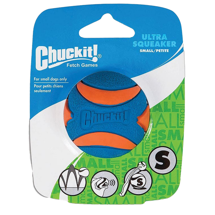 
  Chuckit! Ultra Squeaker Ball S (1-pack) - artikelnummer CHUC52070
