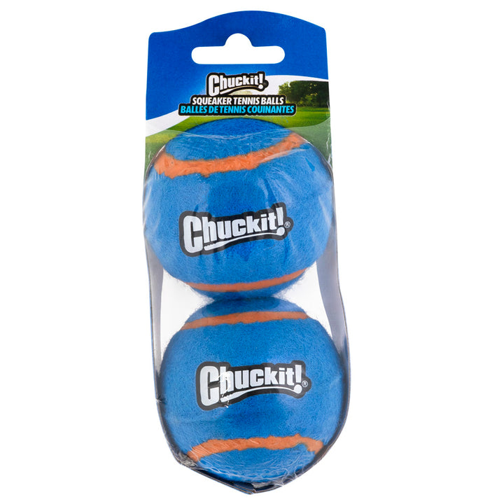 
  Chuckit! Squeaker Tennis Balls S (2-pack) - artikelnummer CHUC61036
