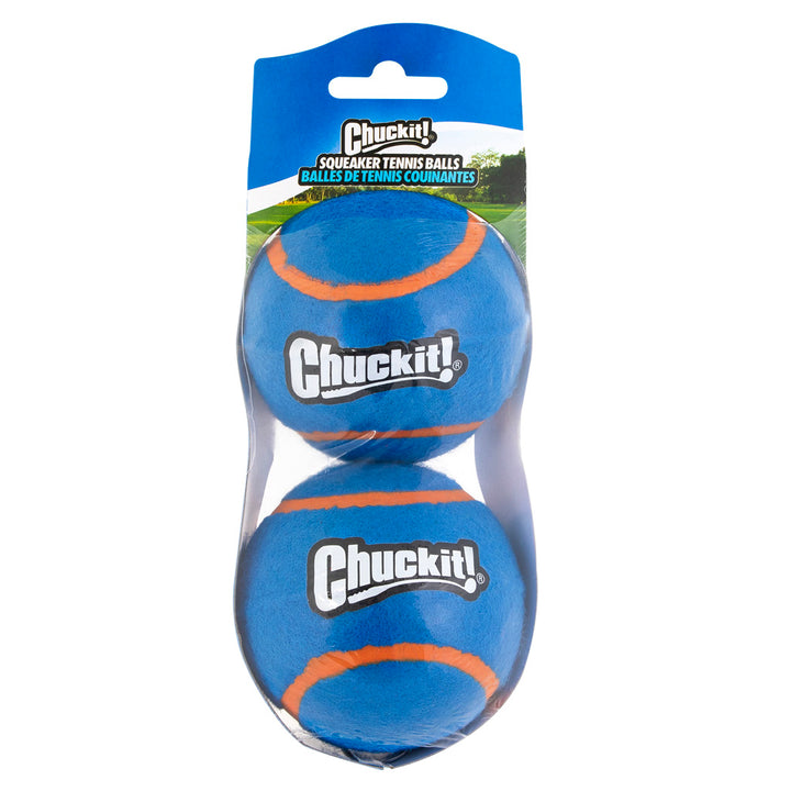 
  Chuckit! Squeaker Tennis Balls L (2-pack) - artikelnummer CHUC61038
