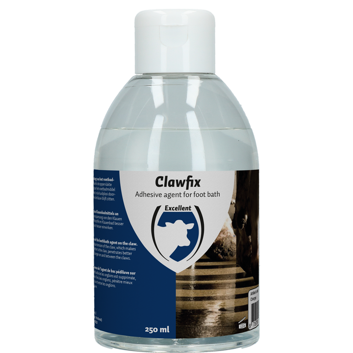 
  ClawFix voetbad hechtmiddel 250 ml - artikelnummer CLAW0250
