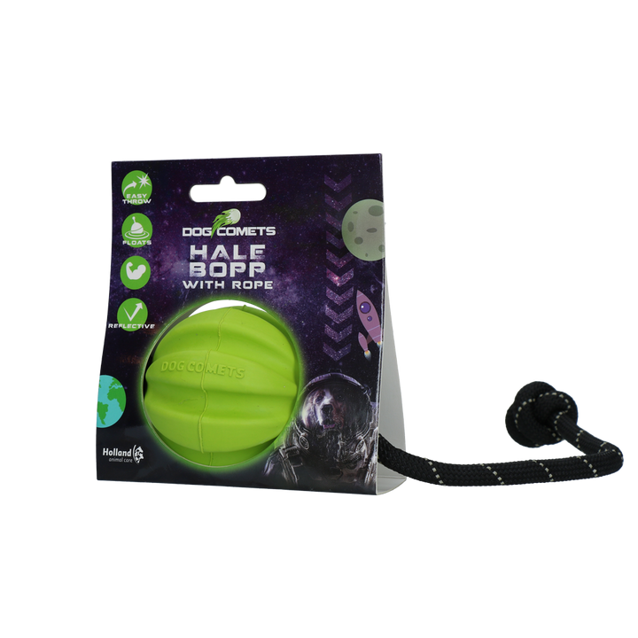 
  Dog Comets Hale Bopp Met Touw Groen - artikelnummer COME006A
